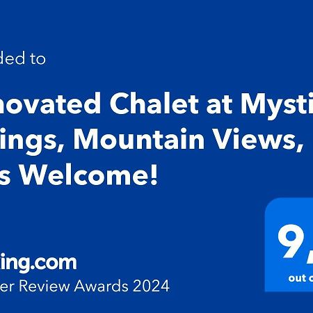 Renovated Chalet At Mystic Springs, Mountain Views, Pets Welcome! Canmore Dış mekan fotoğraf